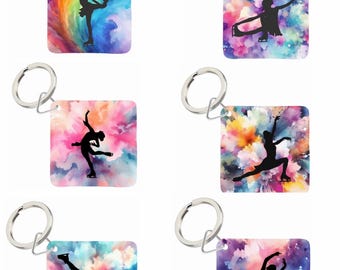 Netball keyring