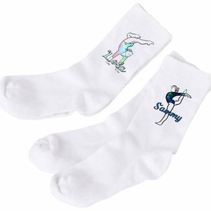 Personalised Gymnast Design Socks