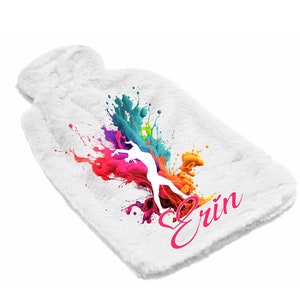Personalised Gymnast Hot Water Bottle