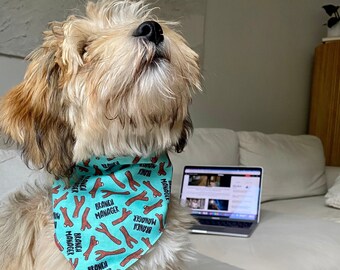 Handmade Dog Bandana, Puppy Bandana, Dog accessories, Dog neckwear, Unique Pet Accessory - Perfect Gift for Dog Owners, Cute dog accessories