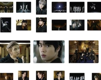 BTS Black Swan Music Video Handmade Unofficial Fan Merchandise Photocards RM Jin Suga jhope Jimin V Jungkook Bangtan Boys