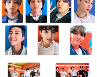 BTS Butter Album Cream Version Selfies Handmade Unofficial Photocards RM Suga jhope Jin Jimin Jungkook V Bangtan Boys ARMY Bias K-Pop
