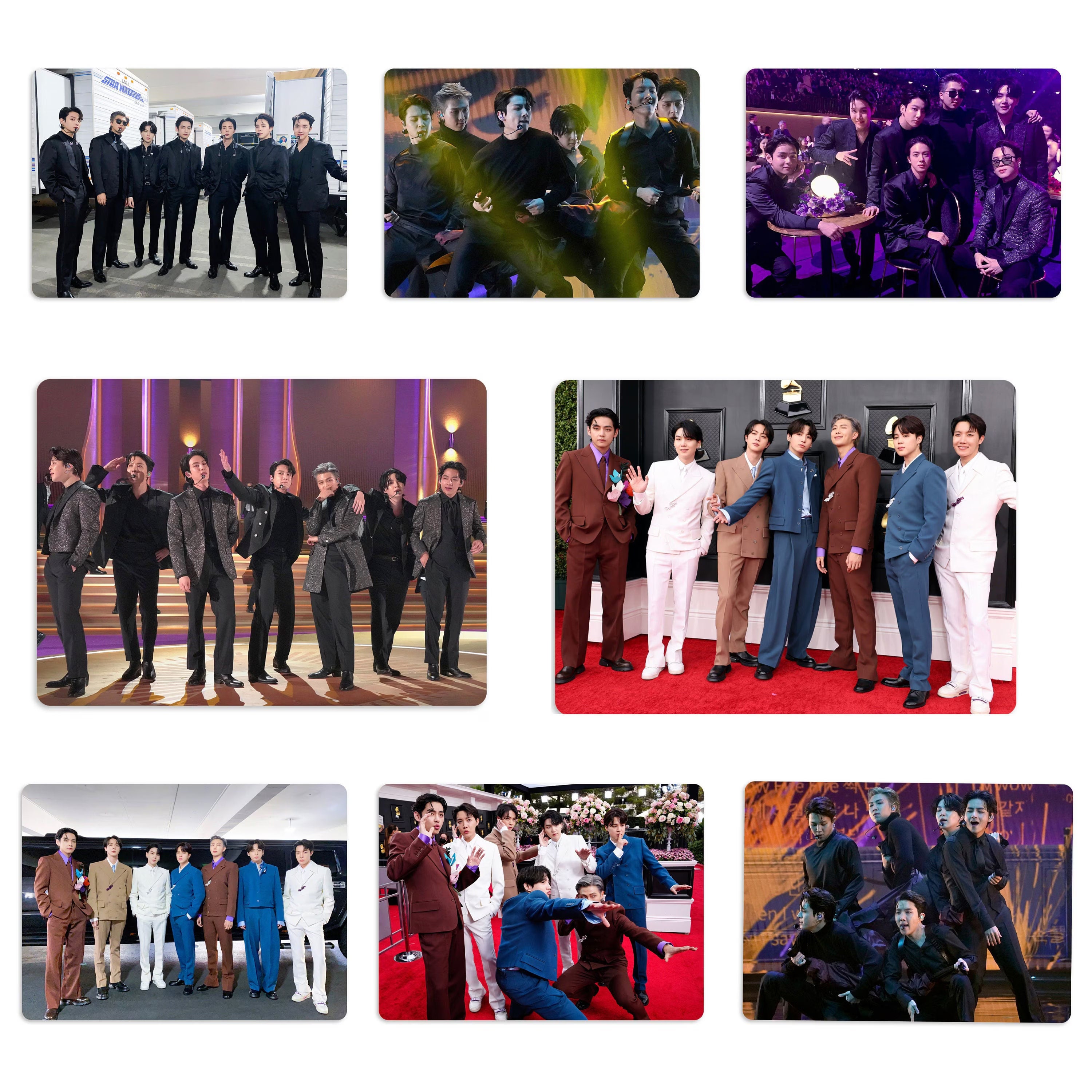 BTS Grammy Awards 2022 Stage Performance Handmade Unofficial