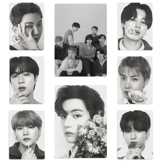 BTS  MONOCHROME ポップアップ ミニフォト グク セット BTS Monochrome Official Merchandise - Mini Photocard – Choice Music LA