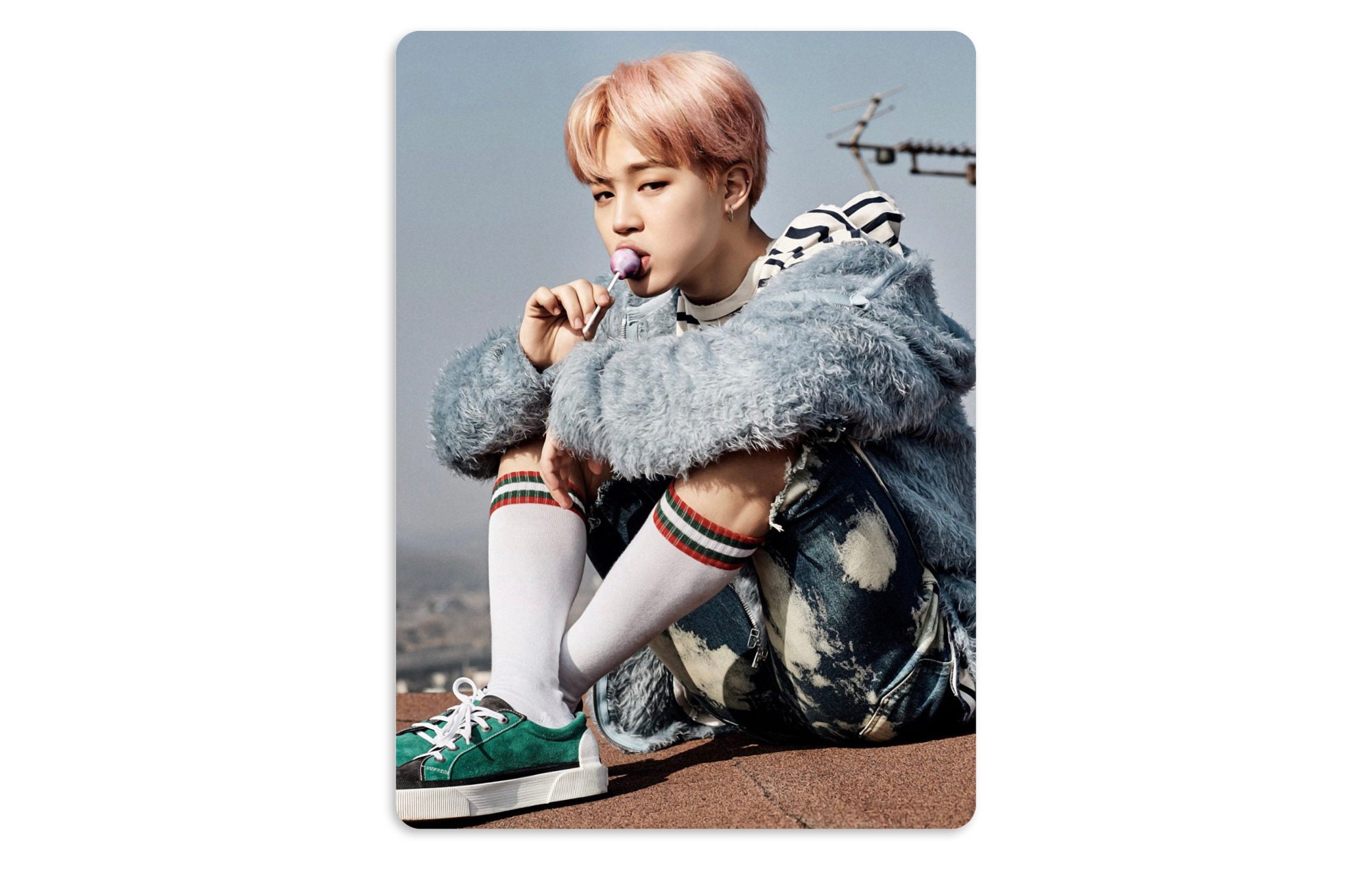BTS You'll Never Walk Alone Bus Stop Photoshoot Handmade