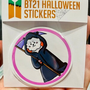 Grupo Erik Vinyl Stickers BT21 Merch Shooky Laptop For Adults Children Kawaii Gifts Under 5 Pounds Stuff Bts 3108844901