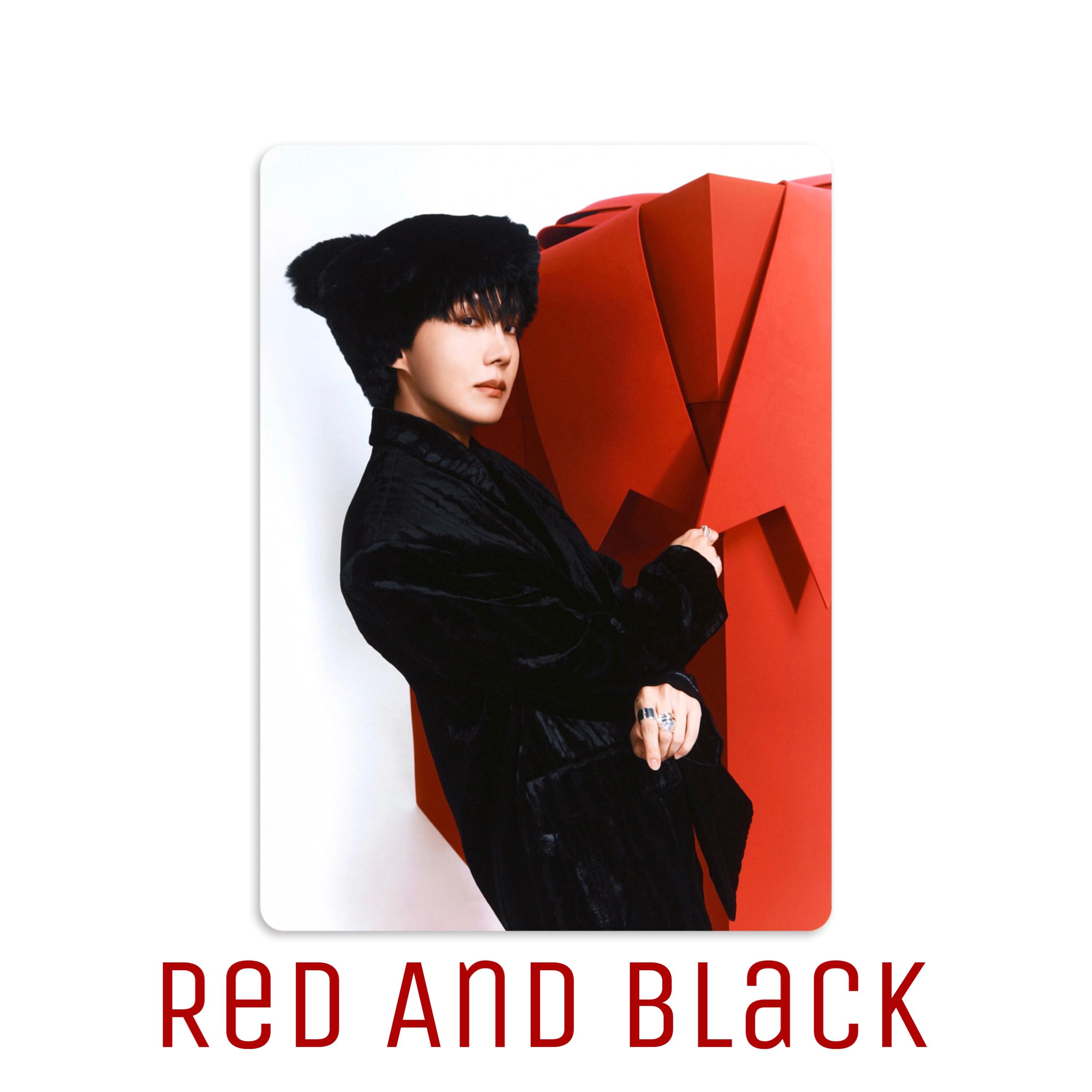 Jhope of BTS Weverse Photoshoot Handmade Unofficial Mini Photocard