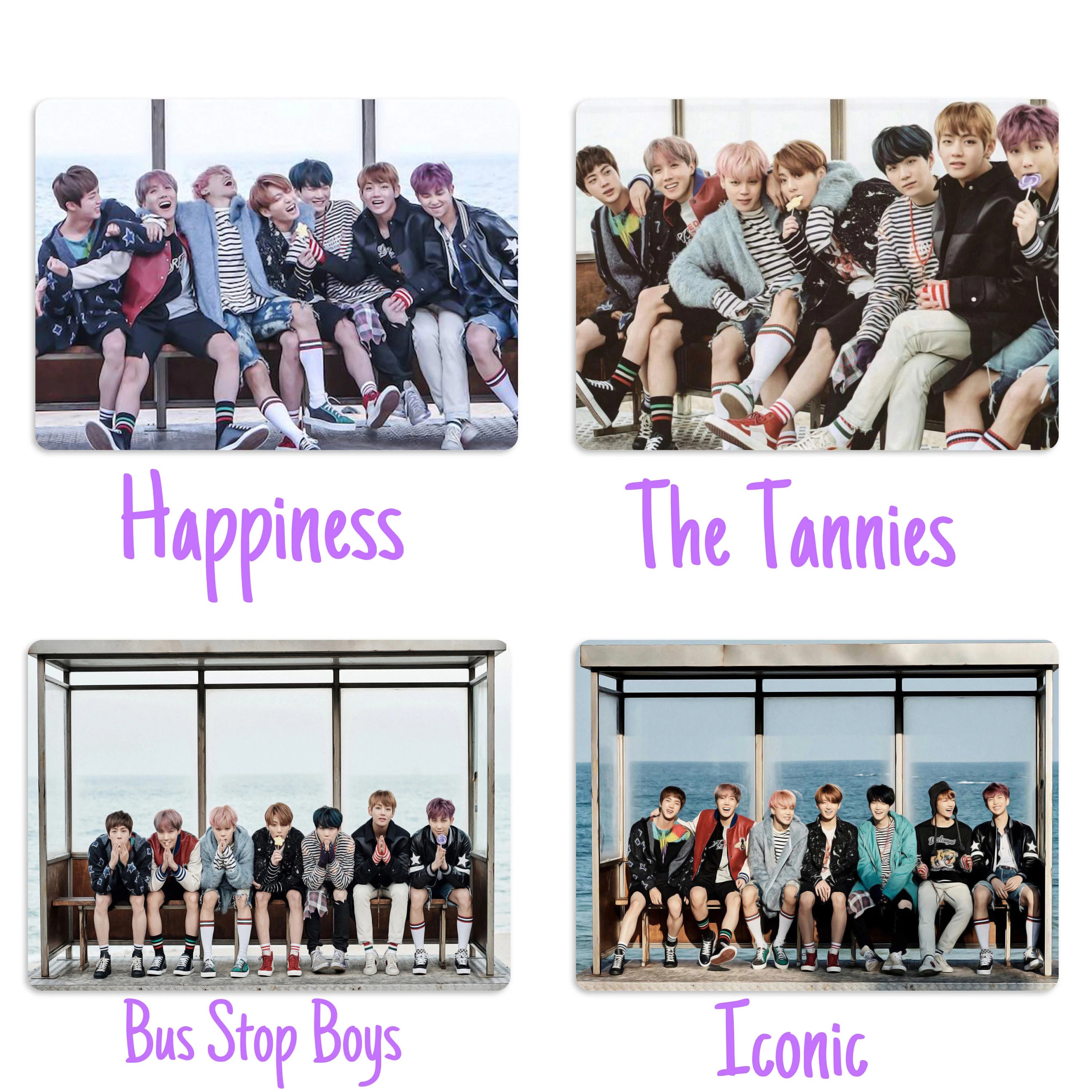 BTS You'll Never Walk Alone Bus Stop Photoshoot Handmade