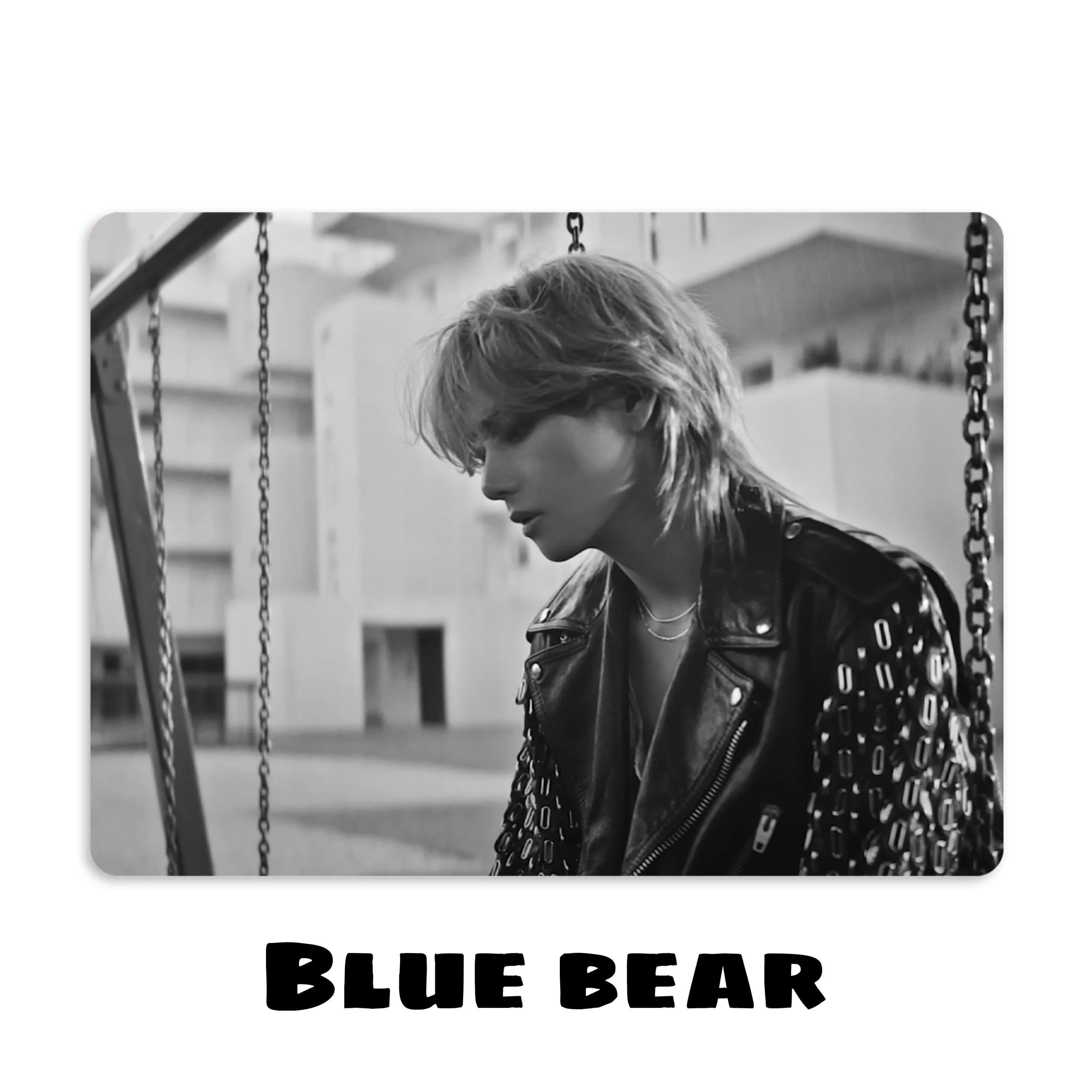 V of BTS Blue Music Video Handmade Unofficial Mini Photocard Set