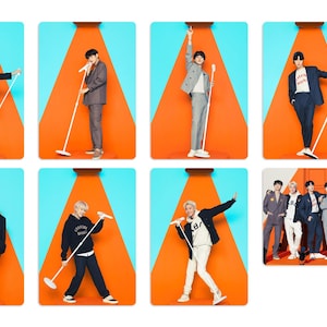 Promoción del concierto Permission to Dance On Stage de BTS Tarjetas fotográficas no oficiales hechas a mano RM Jin SUGA jhope Jimin V Jungkook