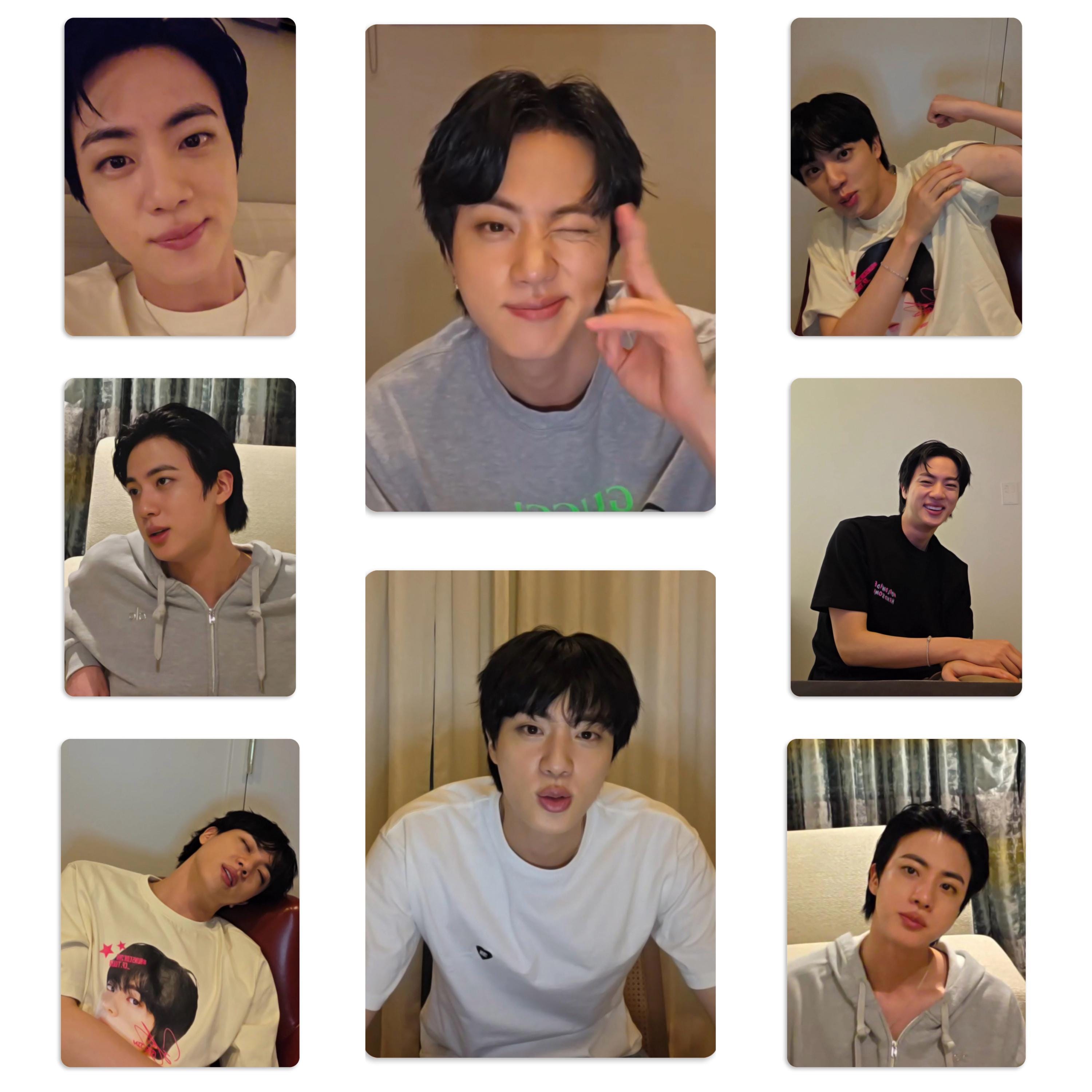 Jin of BTS Run Seokjin World Tour Weverse Live After Concert Chat