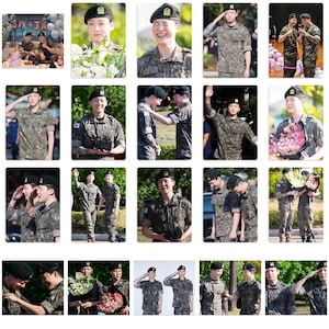 Jimin Military Photocard - Etsy