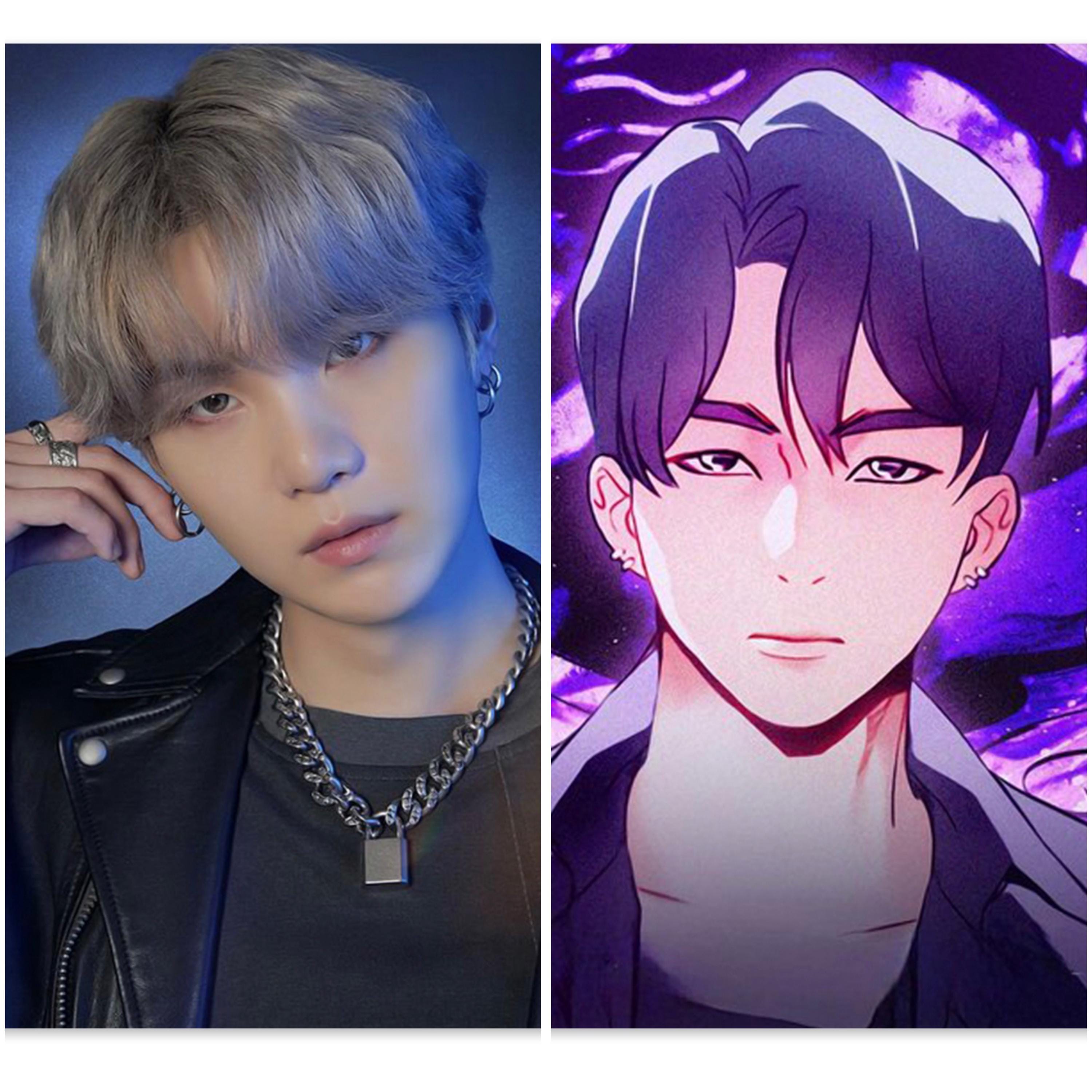 BTS 7 Fates: Chakho Webtoon Manwha Double Sided Handmade