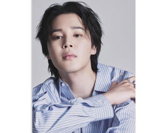 Jimin of BTS Harper's Bazaar Photoshoot Handmade Unofficial