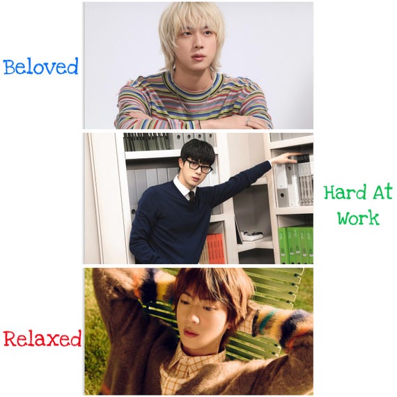 Jin of BTS Happy Solo Debut Album Promotional Photoshoot