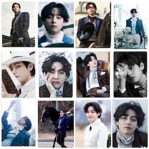 V dei BTS Me, Myself & V &quot;Veautiful Days&quot; Photo Folio Handmade Non Official Photocards Kim Taehyung