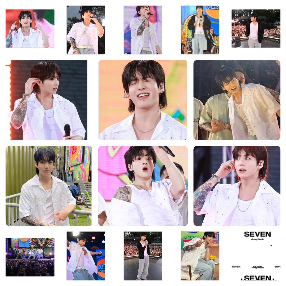 Jungkook of BTS Good Morning America Performance Handmade Unofficial ...