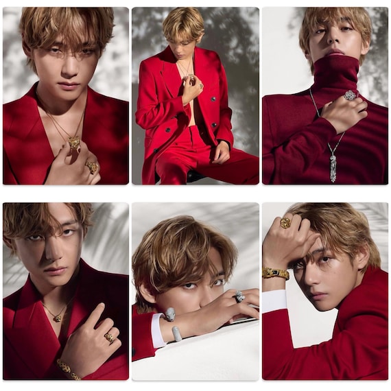 BTSのV、カルティエファッションブランドの写真撮影、手作りの非公式