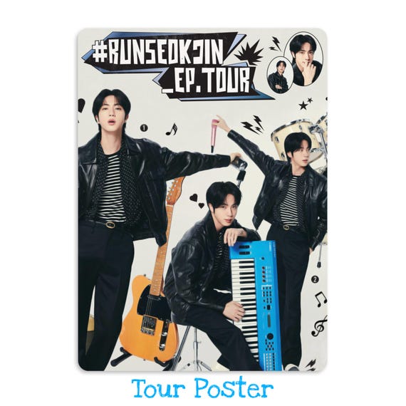 RUNSEOKJIN_EP.TOUR 韓国 6/28 JIN ジン トレカ2枚 JIN 6/28/29 RUNSEOKJIN_EP.TOUR ジン トレカ2枚 RUNSEOKJIN_EP.TOUR