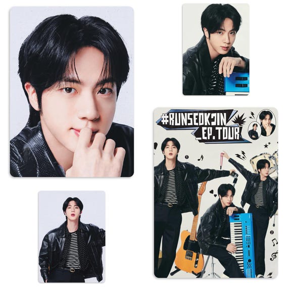 Jin of BTS Run Seokjin World Tour Promotional Photoshoot Handmade