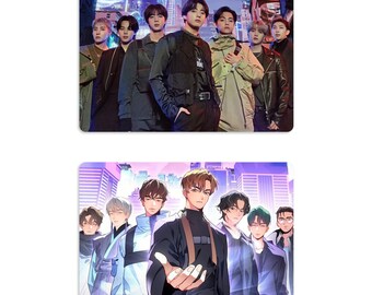 BTS 7 Fates: Chakho Webtoon Manwha Double Sided Handmade