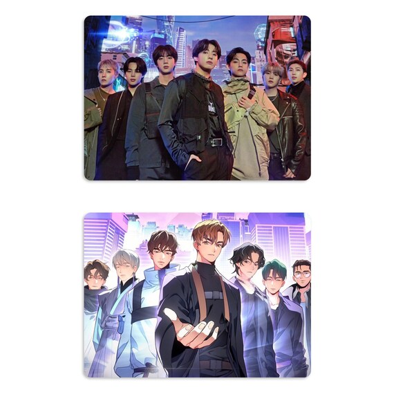 BTS 7 Fates: Chakho Webtoon Manwha Double Sided Handmade