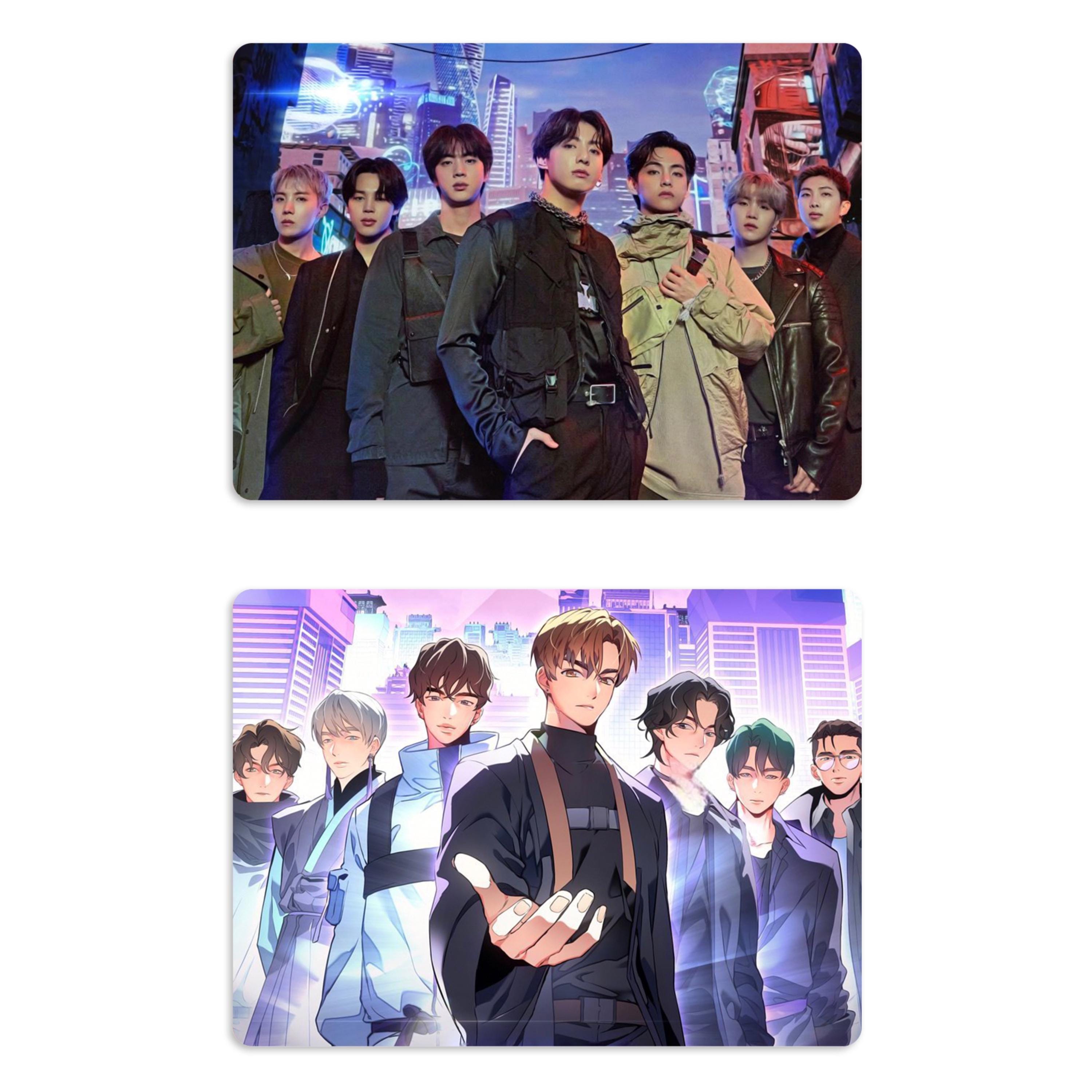 Buy BTS 7 Fates: Chakho Webtoon Manwha Double Sided Handmade