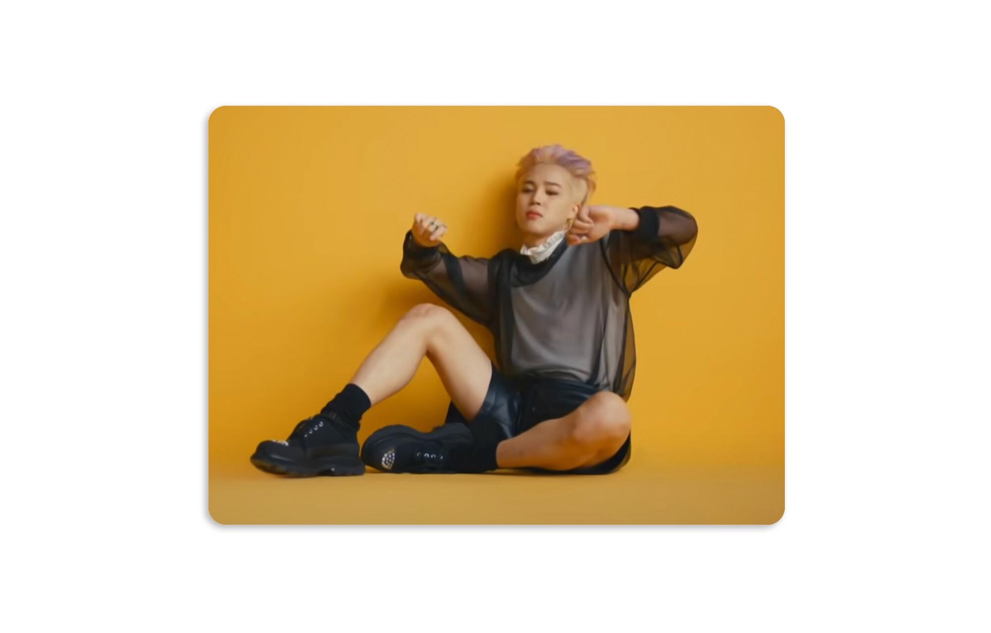 BTS Butter Music Video Solo Poses Handmade Unofficial Photocards