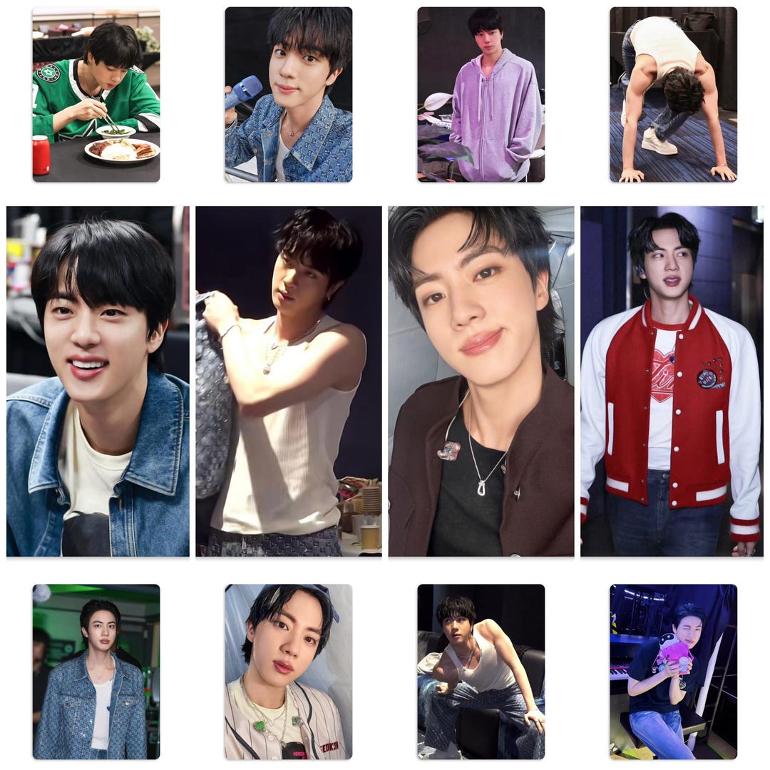 Jin of BTS Run Seokjin World Tour Behind the Scenes Handmade