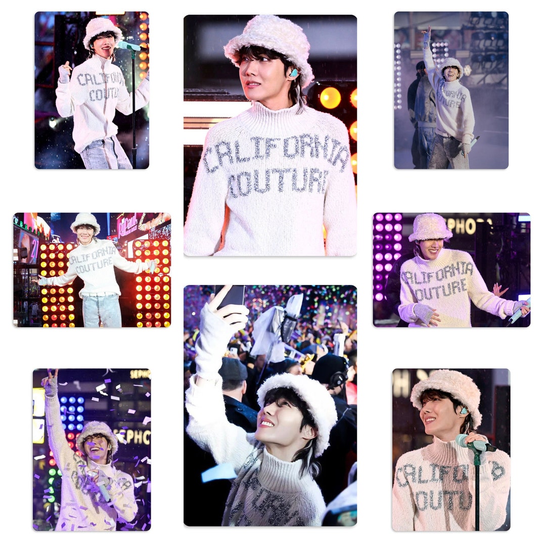 Jhope of BTS New Years Rockin Eve New York Performance 2022 Handmade