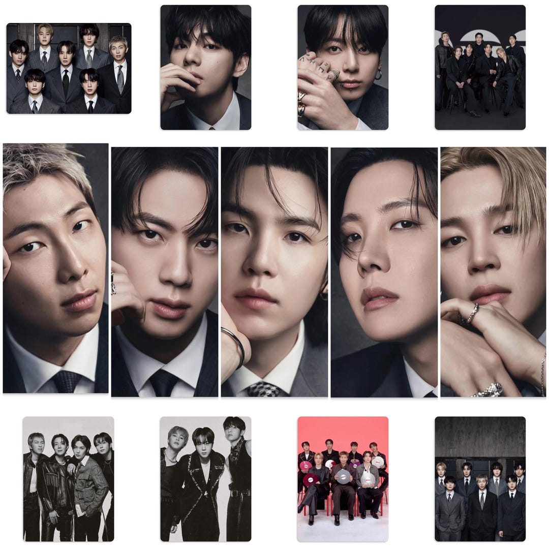 BTS ARIRANG Album Promo Photoshoot Handmade Unofficial Photocards