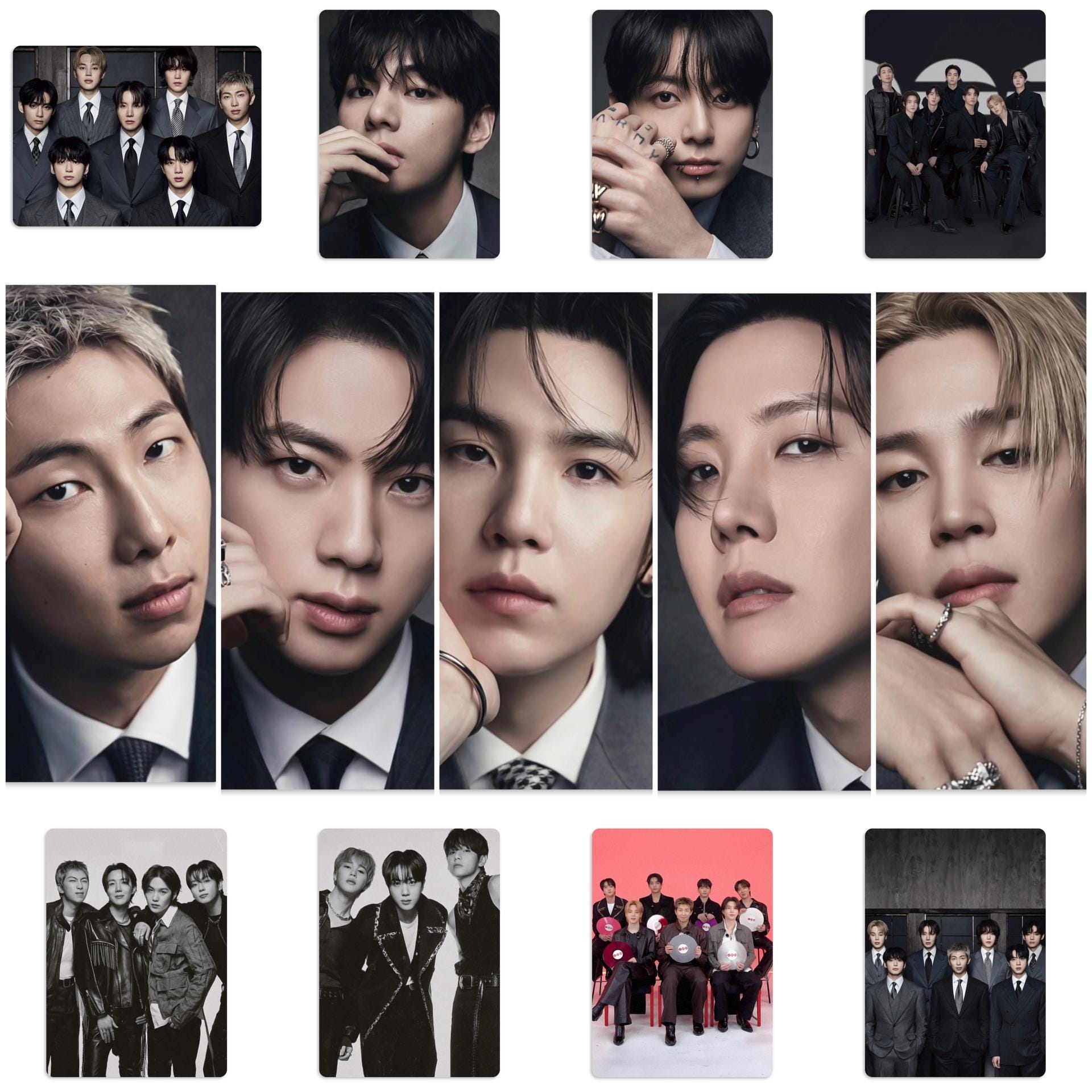 BTS ARIRANG Album Promo Photoshoot Handmade Unofficial Photocards