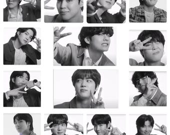 Rare BTS Official 1st MD 2014 Diary Bonus Photocard GROUP 1 - Etsy
