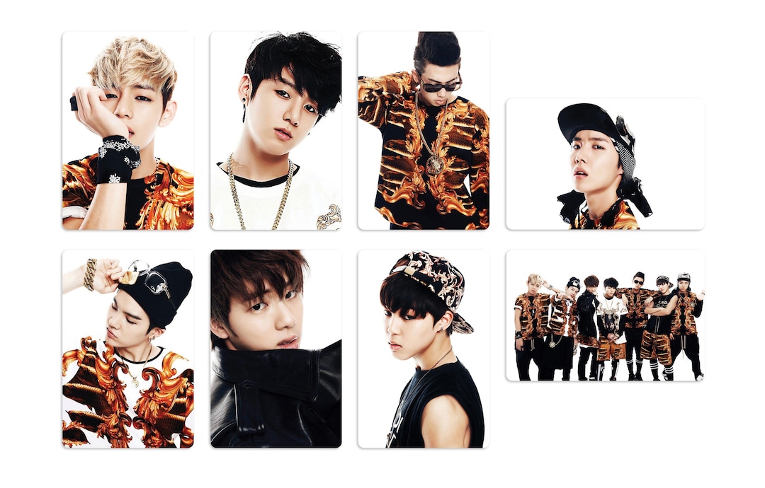 BTS Debut Handmade, Unofficial Photocards No More Dream Set