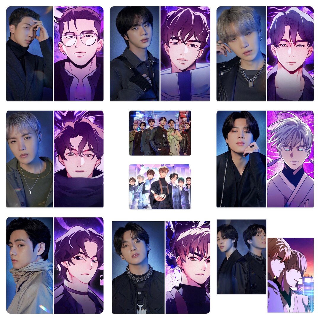 Buy BTS 7 Fates: Chakho Webtoon Manwha Double Sided Handmade