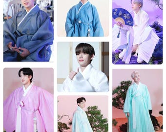BTS Dalmajung Collection 2021 Unofficial Handmade Photocards RM Jin SUGA jhope Jimin V Jungkook