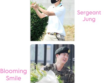 Jin of BTS South Korean Army Military Service Discharge Ceremony