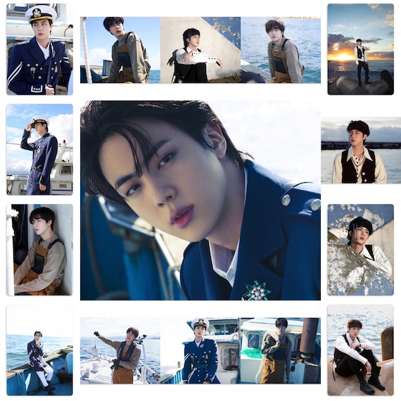 Jin of BTS Me, Myself & Jin 'sea of Jin Island' Photo Folio