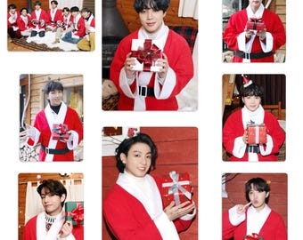 BTS Christmas Photoshoot 2020 Handmade Unofficial Photocards RM