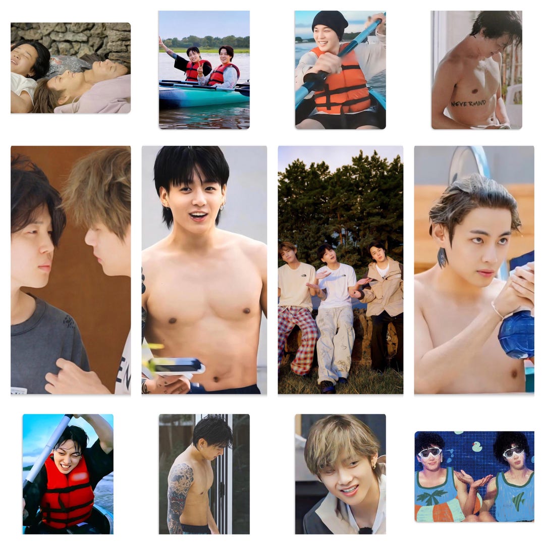 BTS MOS TOUR Jungkook V Jimin Premium Photo set | eBay