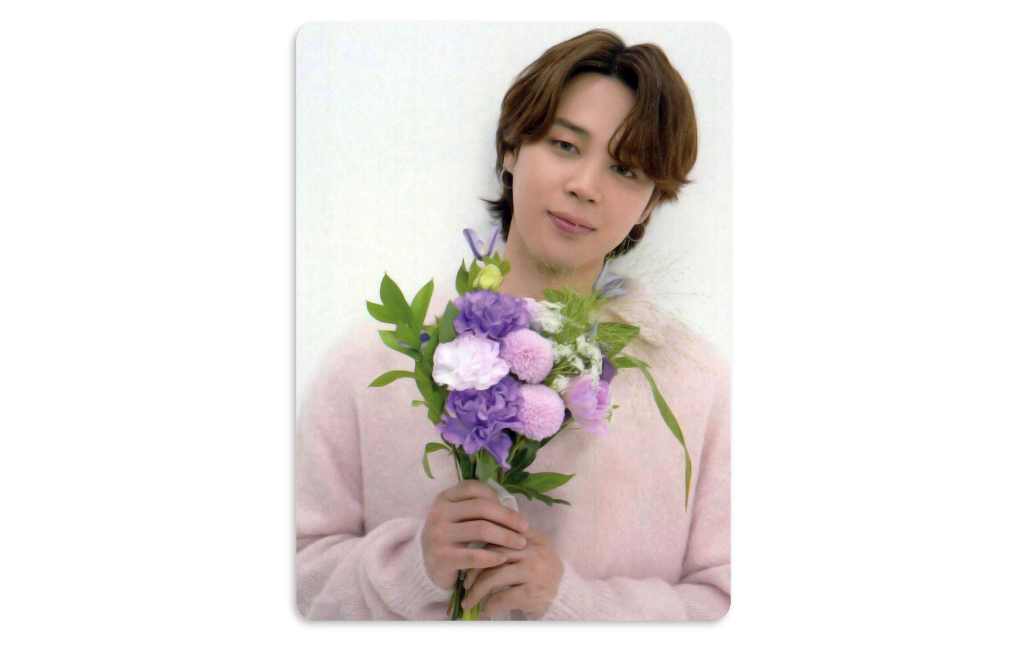 BTS 10 Year Festa Flower Handmade Unofficial Photocards RM