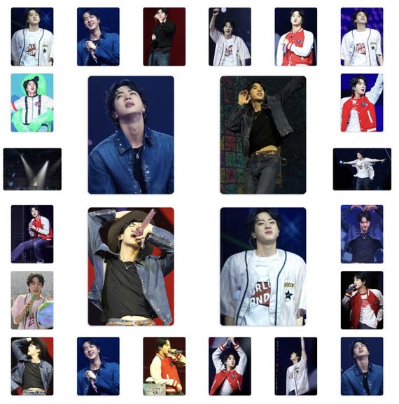 Jin of BTS Run Seokjin World Tour London Day One Handmade