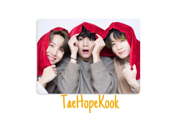 BTS Christmas Happy Holidays Set 2 Unofficial Handmade Photocards