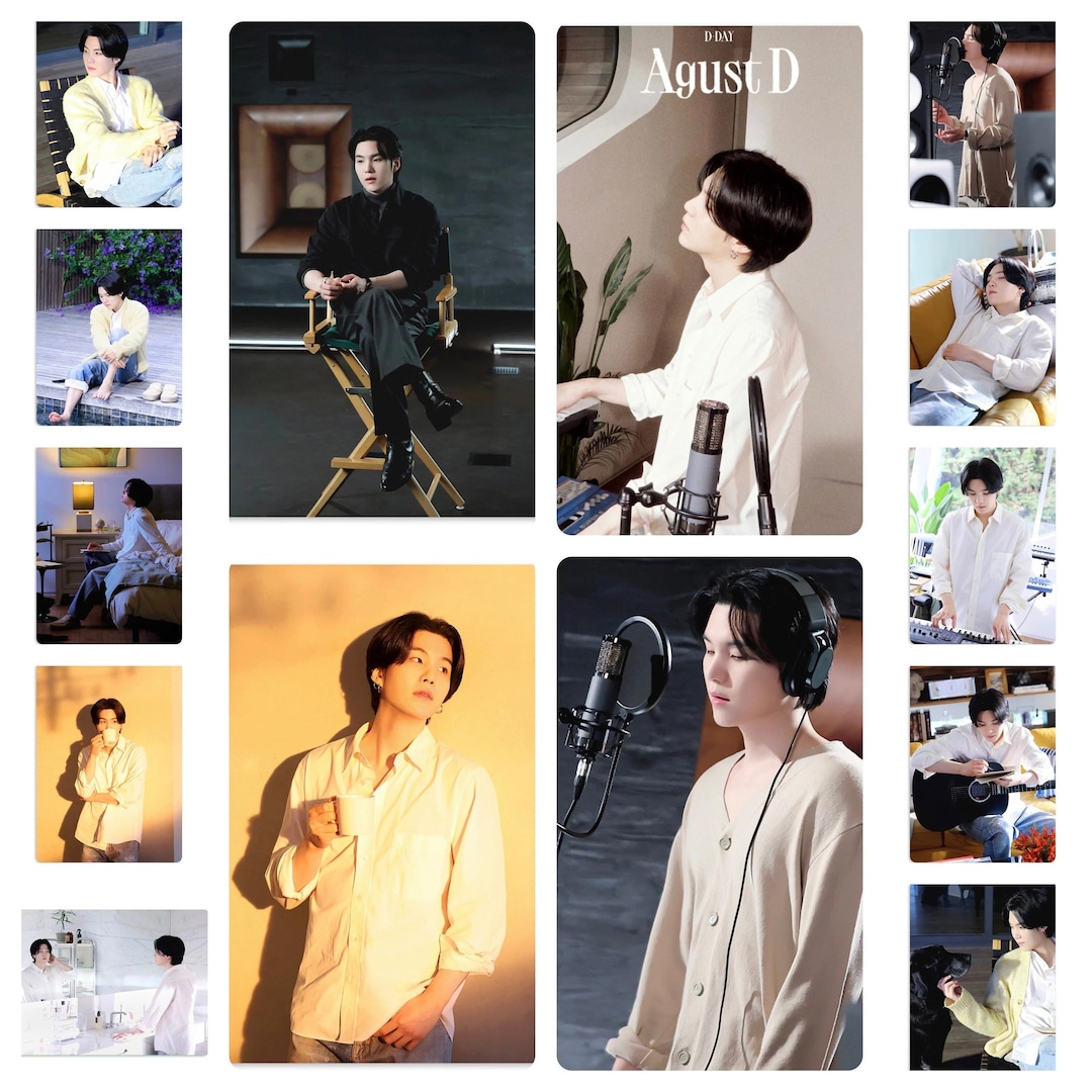 SUGA of BTS People Part Two Behind the Scenes Agust D D-day Album ...