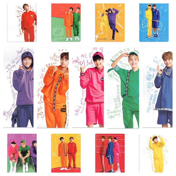 BTS 4th Muster Rainbow Themed Photoshoot Card Set for Pride Month