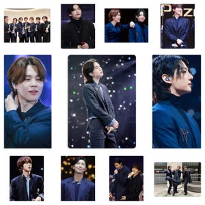 BTS The Fact Music Awards 2022 Cartes photo non officielles faites main RM Jin SUGA jhope Jimin V Jungkook Bangtan