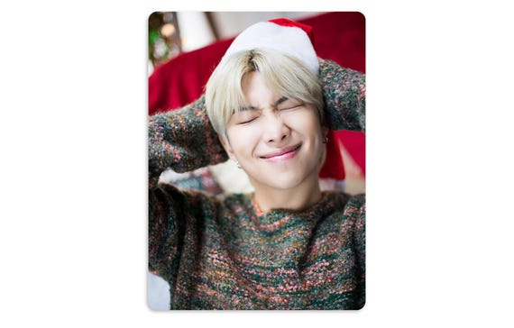 BTS Christmas Happy Holidays Set 2 Unofficial Handmade Photocards