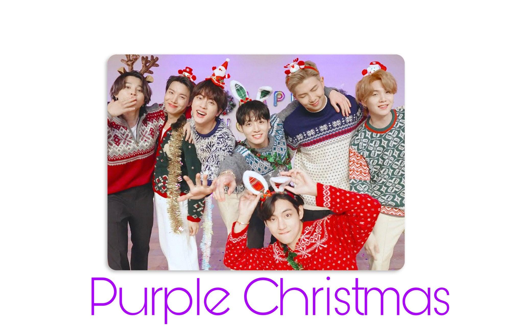 BTS Christmas Group Shots Set 2 Handmade Unofficial