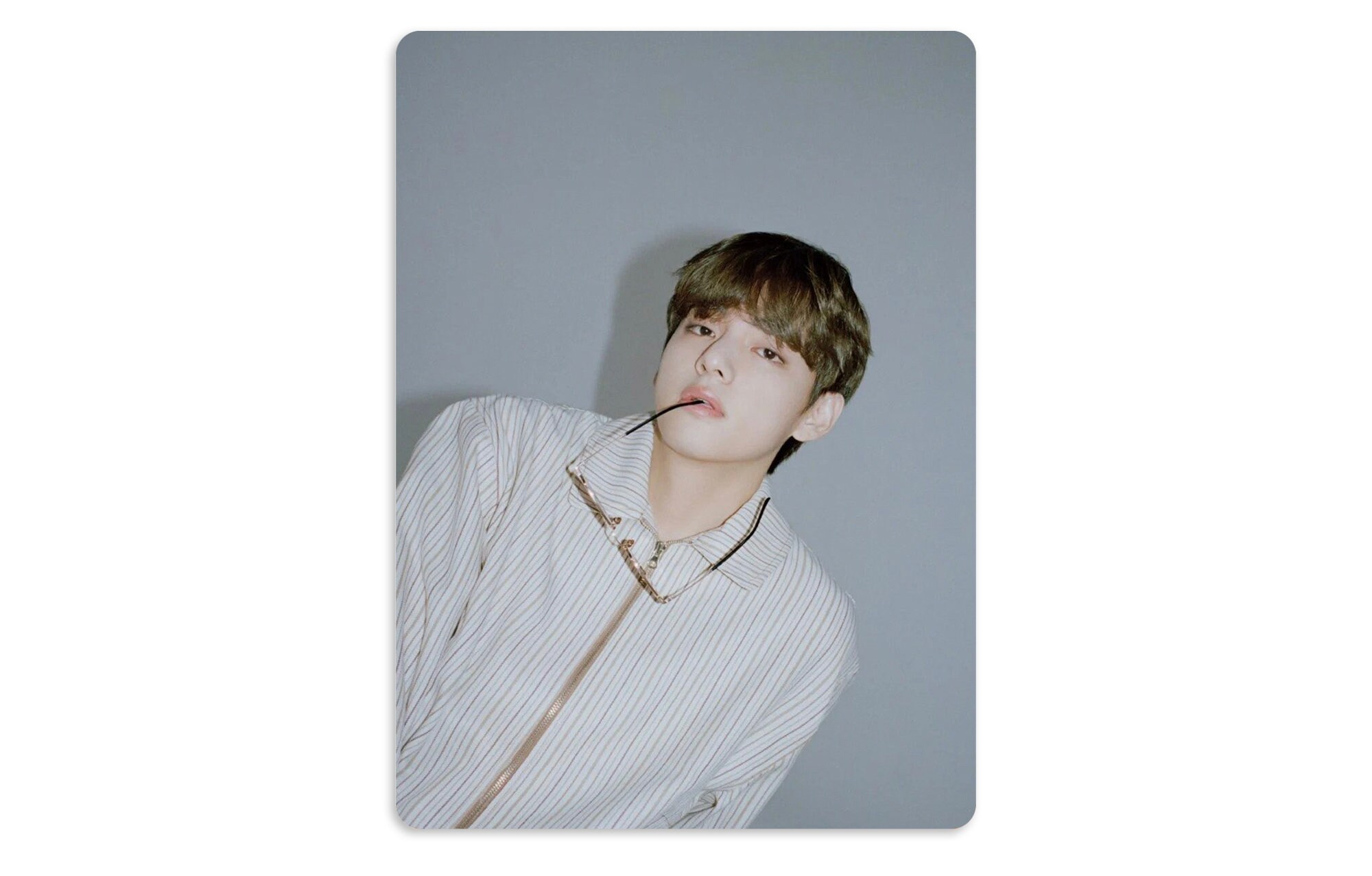 BTS Weverse Magazine Interviews 2021 Handmade Unofficial Photocards RM ...