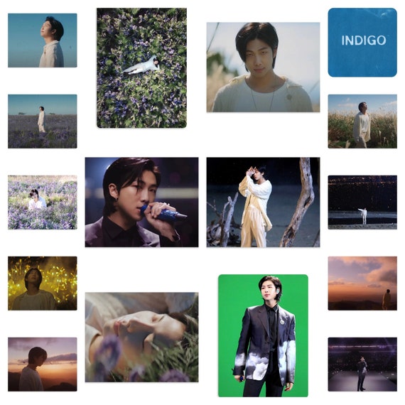 BTS RM indigo VASE フラワーベース トレカ BTS RM Namjoon Vase Indigo Solo Album Official Goods LTD Flower